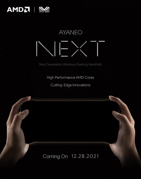 New Generation of AMD High Performance Cores To Be Featured Within AYANEO Next Handheld Gaming Console