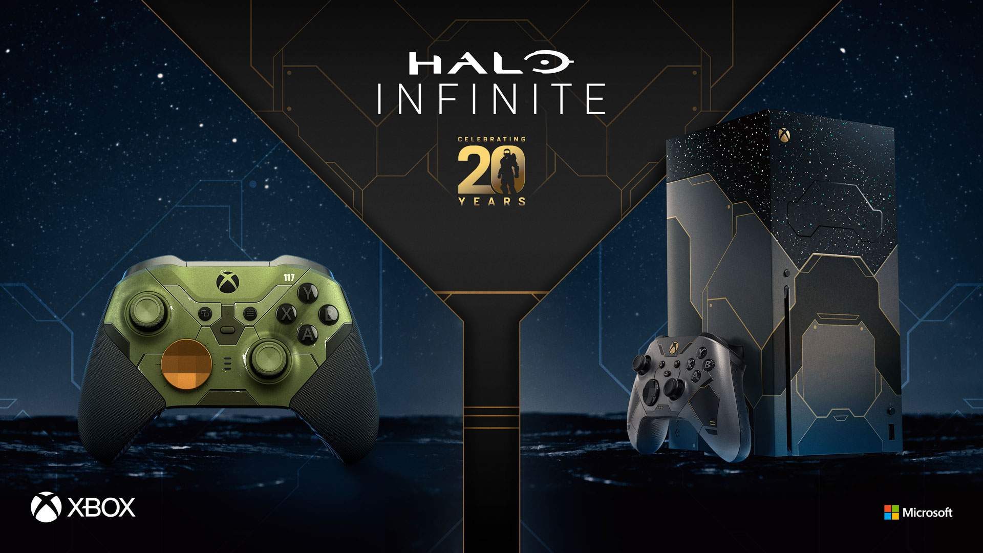 Halo Infinite limited edition console and controller