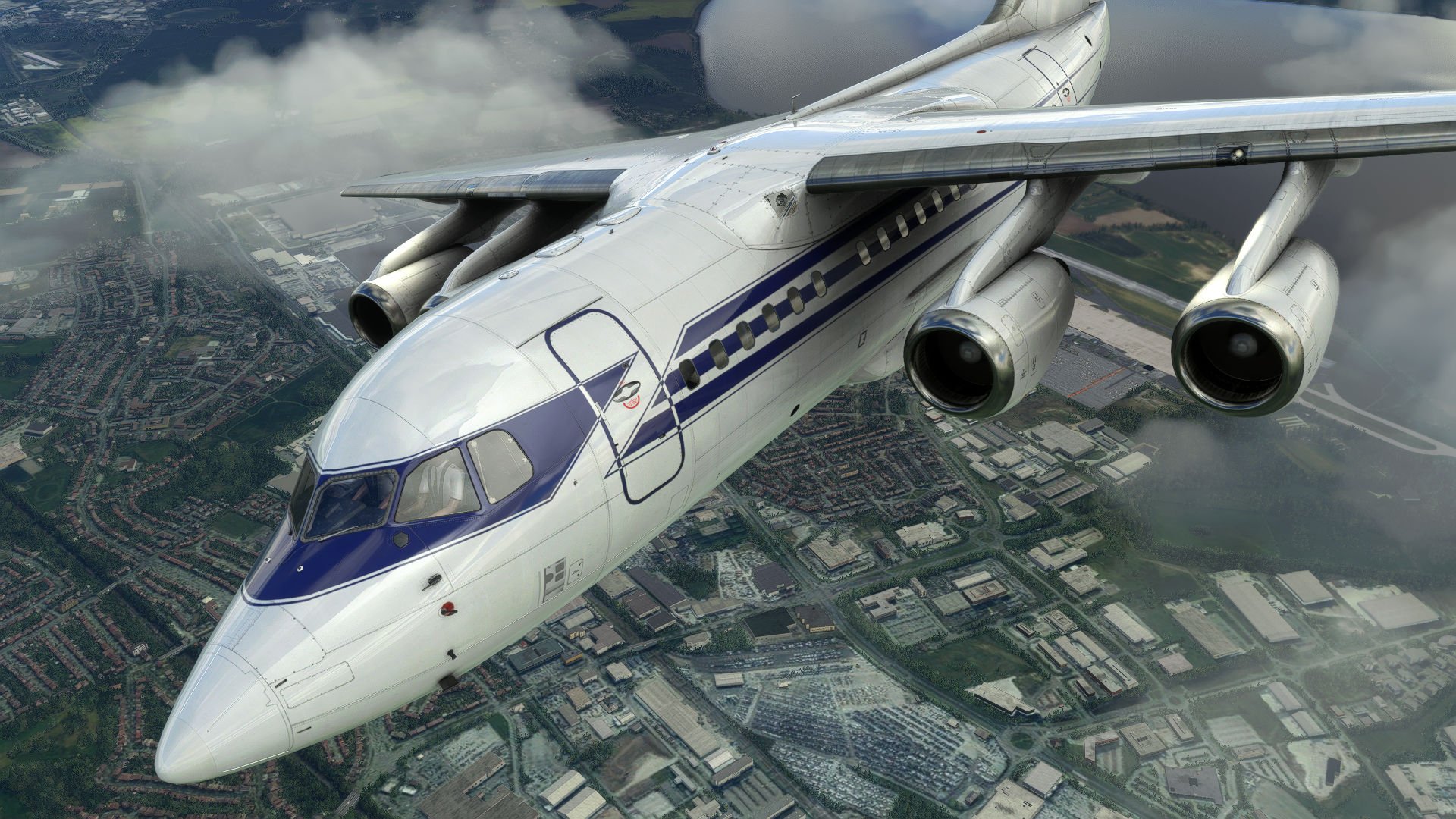 I-Microsoft Flight Simulator Bae 10 3