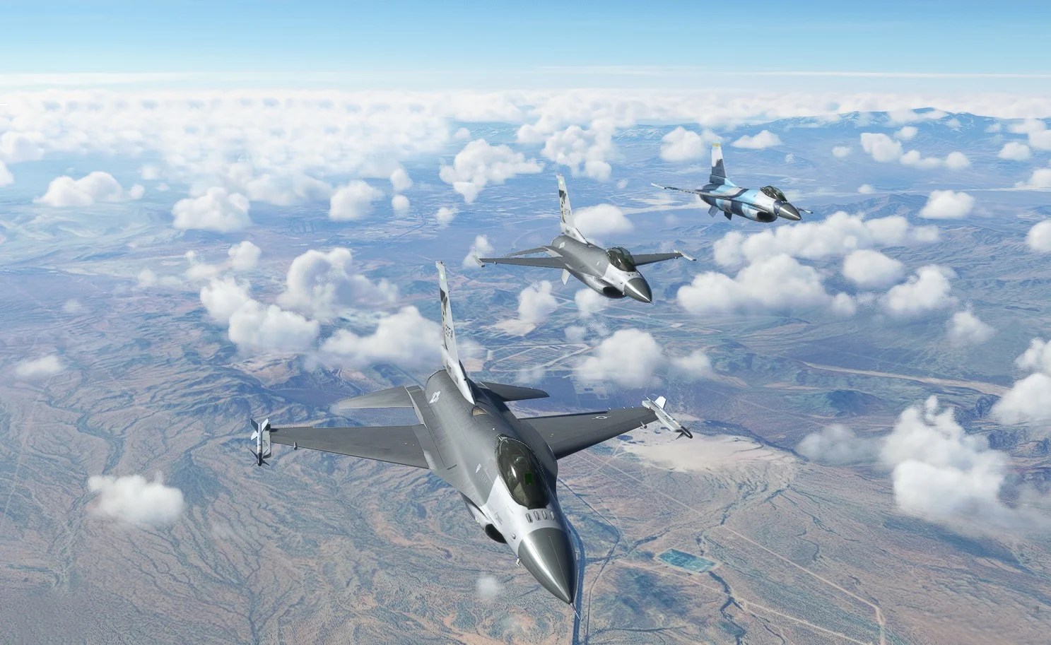 Simulatore di volo Microsoft F16 3