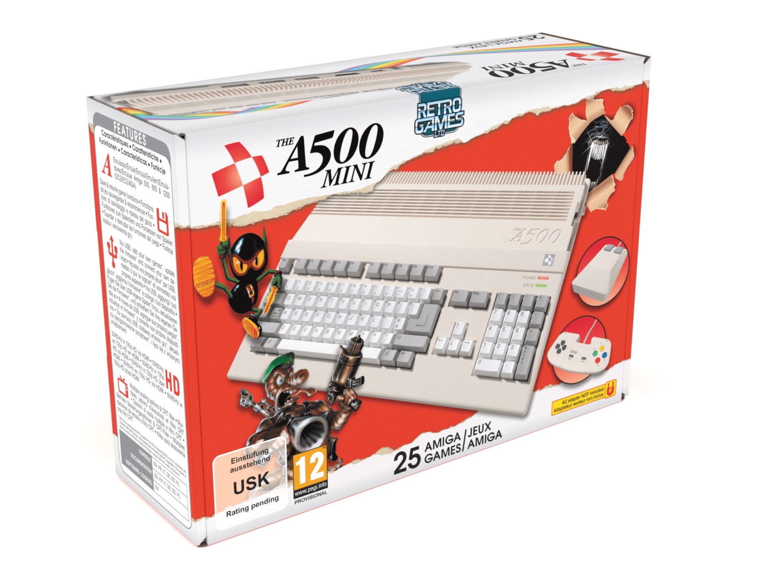 Amiga 500 A500 kutusu