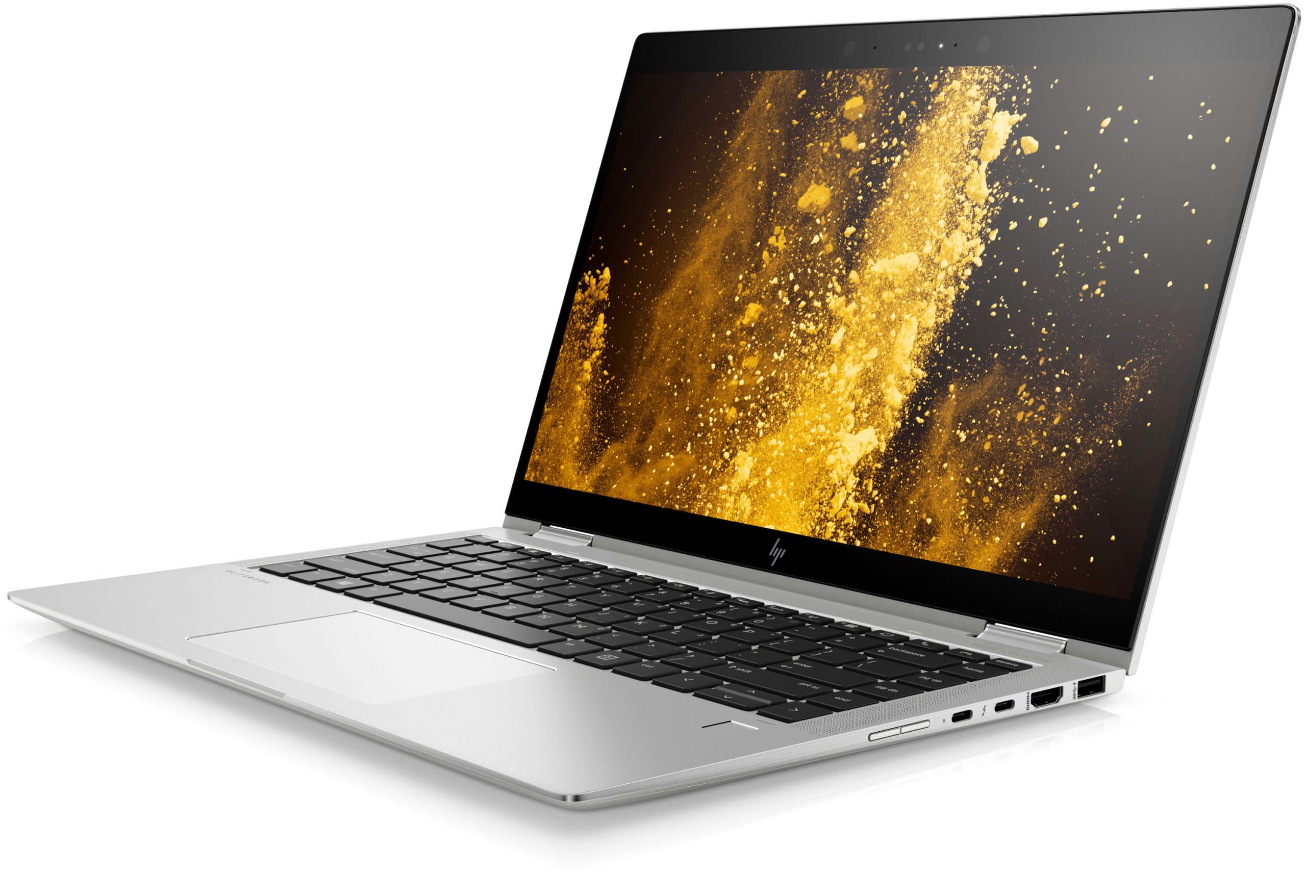 HP EliteBook x360 1040 angelu batean atzealde zuri baten aurka