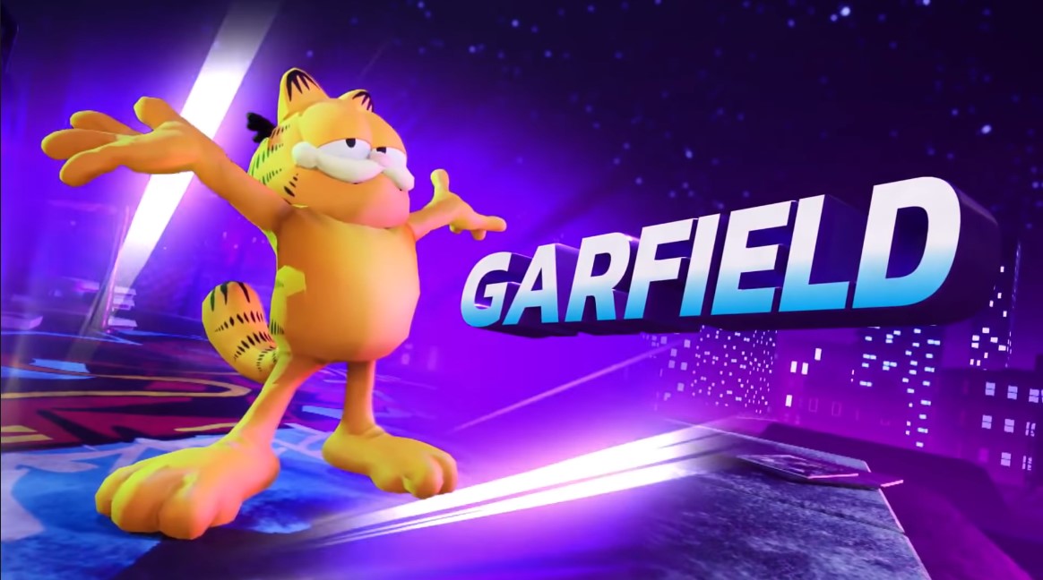 Garfield, personnage téléchargeable de Nickelodeon All-Star Brawl