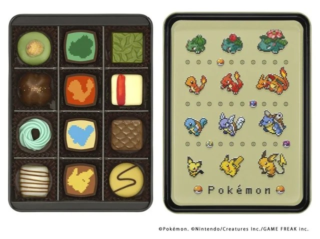 pokemon chocolates