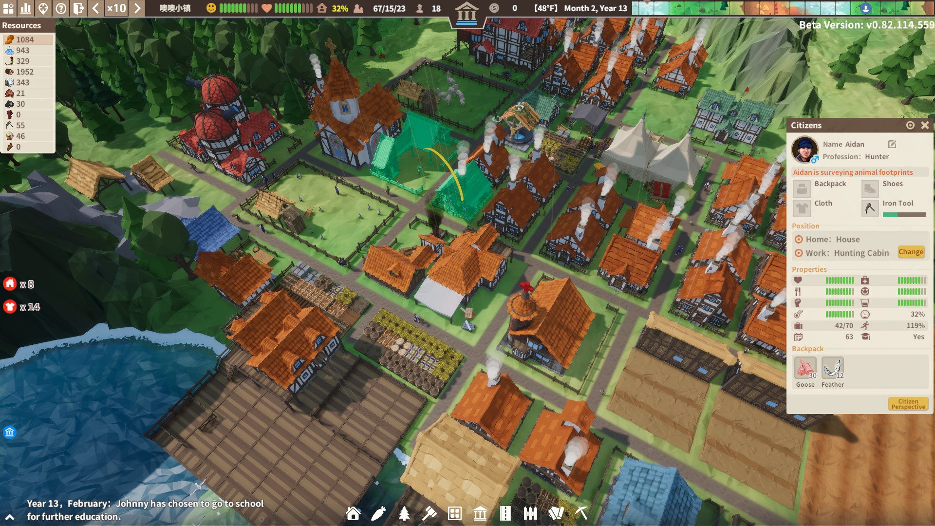 Banished-style city builder Settlement Survival details its next six months of updates
