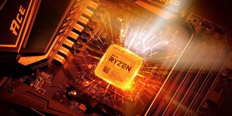Mana, AMD-ning flagmani 16 yadroli Ryzen 9 5950X protsessori kirish darajasidagi $60 A320 ana platada mukammal ishlaydi.