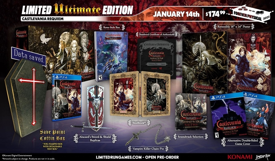 Castlevania Requiem Ultimate እትም 890x520 1