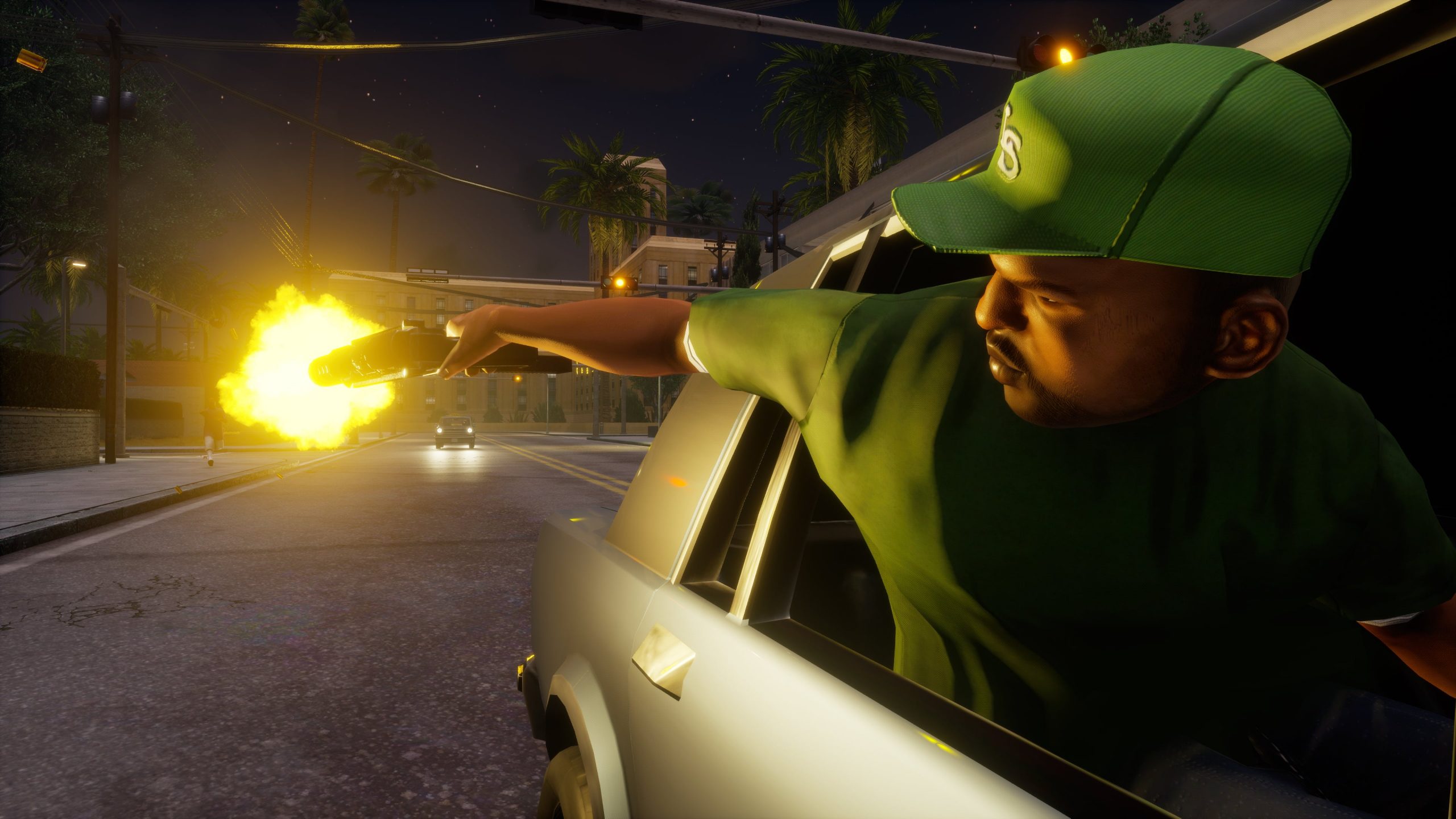 Conduce disparando en GTA San Andreas