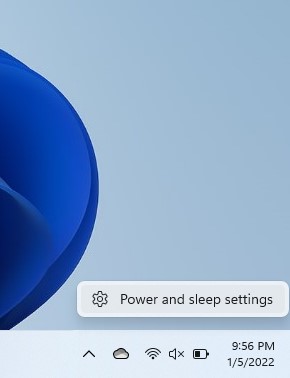 Стоп за спиење на системот Windows 11