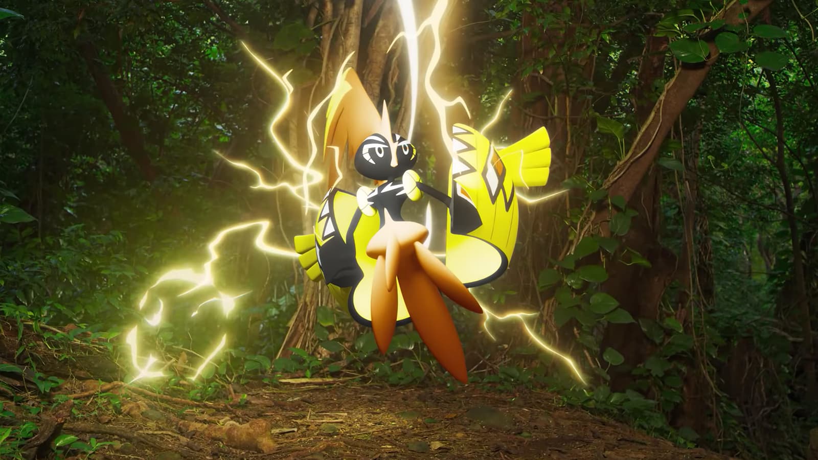 Tapu Koko apparaissant dans les raids Pokemon Go