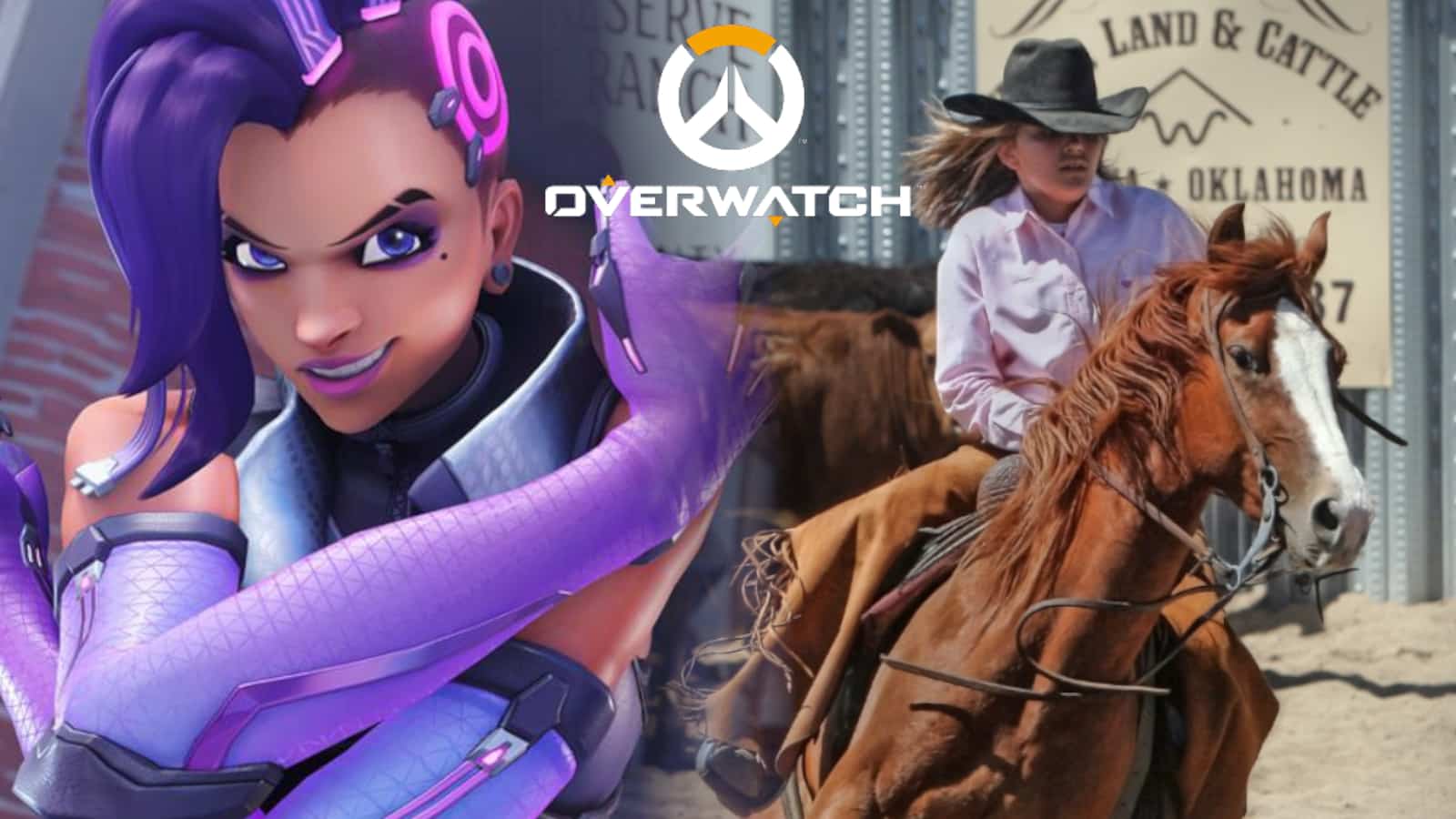 Sombra Cowgirl Overwatch-skin