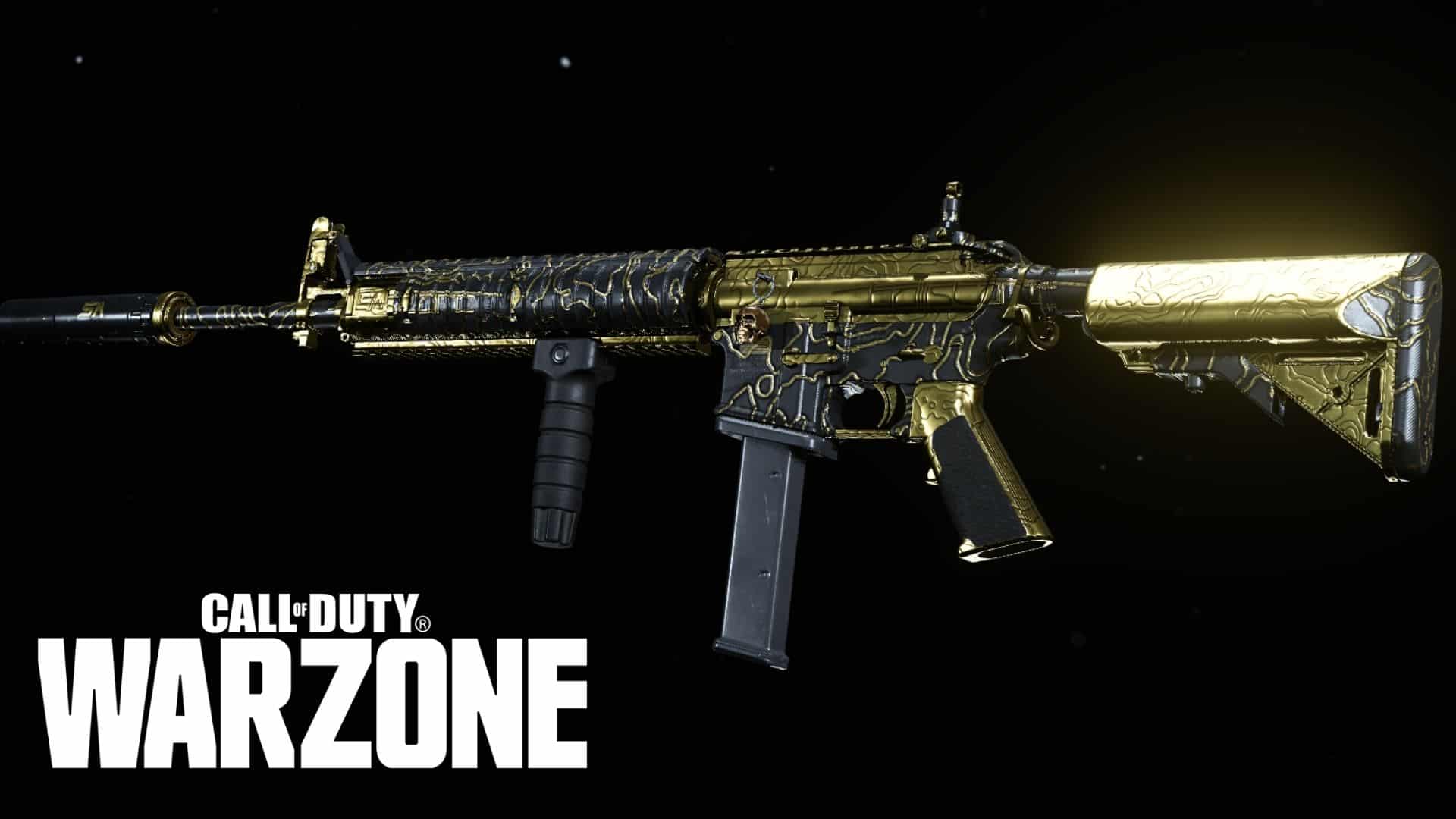 Warzone හි රන් සම M4A1