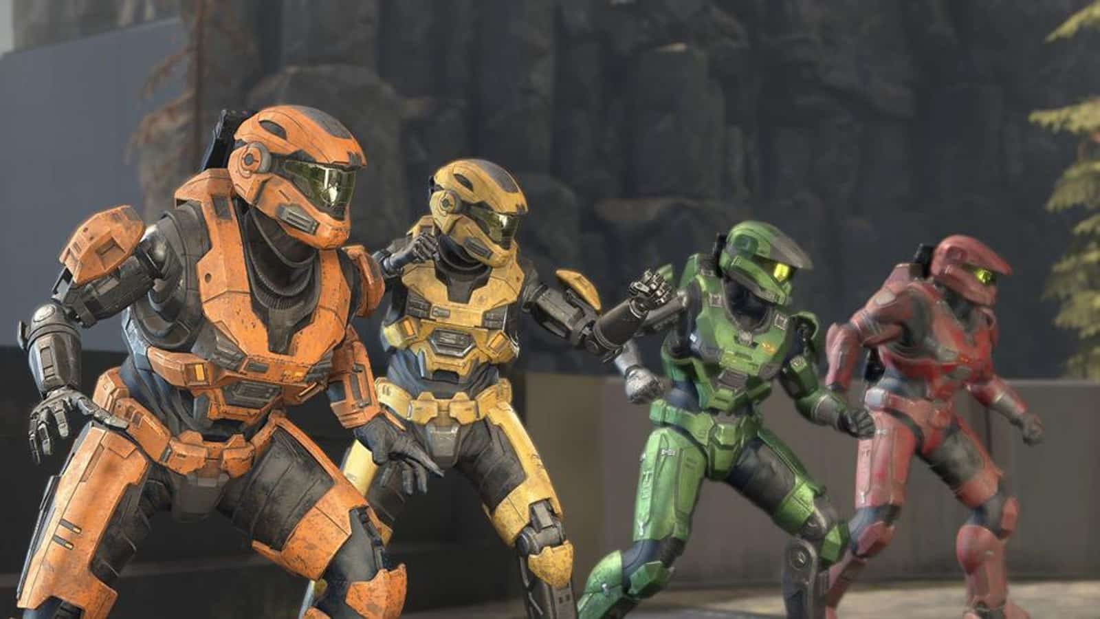 Image of spartans from Halo Infinite