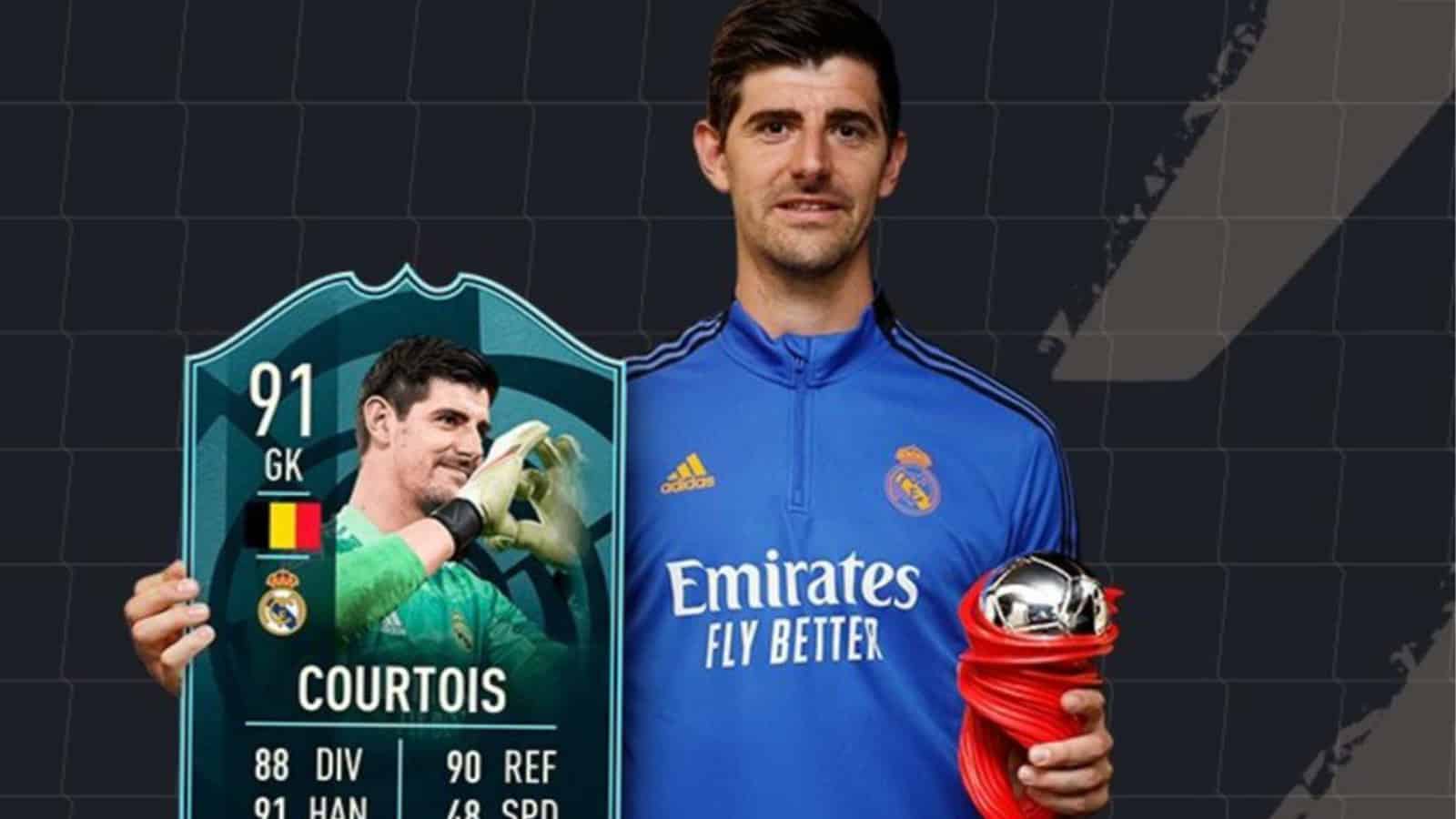 Real Madrid Courtois rifft Ea