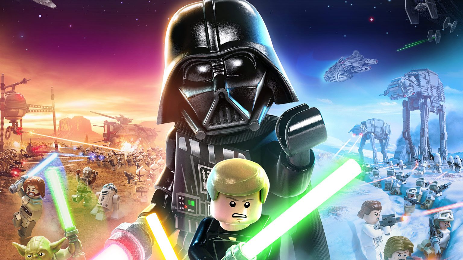 Lego Star Wars: The Skywalker Saga key art