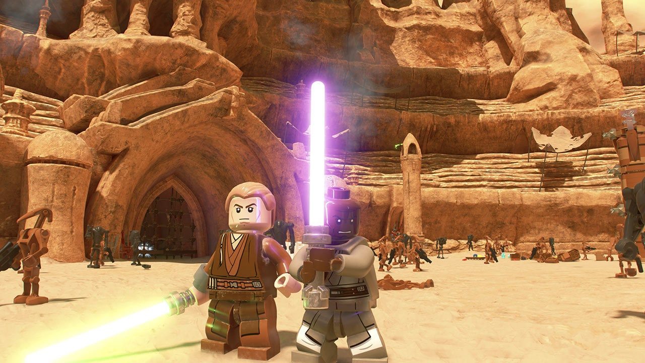 LEGO Star Wars Skywalker with Lightsaber