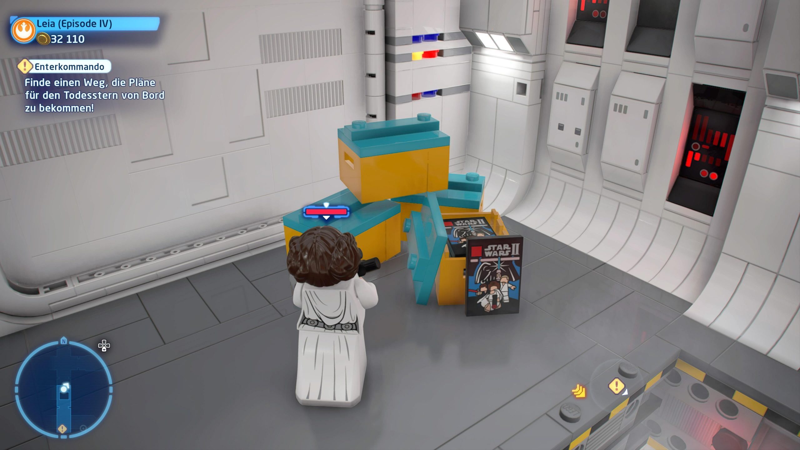 Lego Star Wars Leia boxart for Lego Star Wars 2