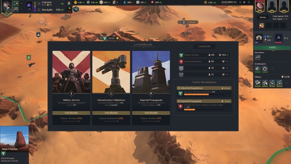 Dune: Spice Wars Landsraad