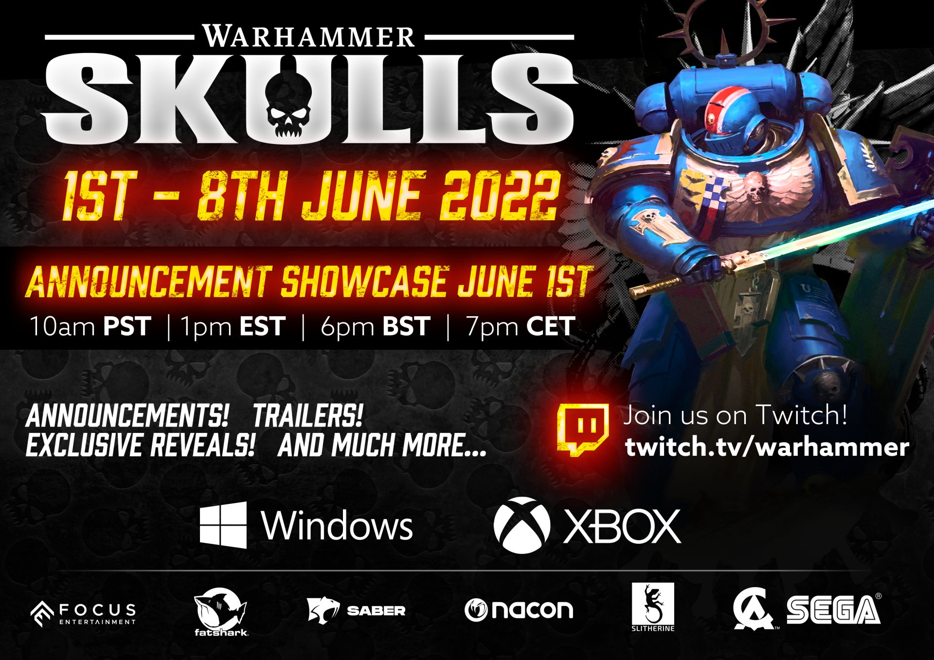 Warhammer Skulls Festival In-line වත්කම්