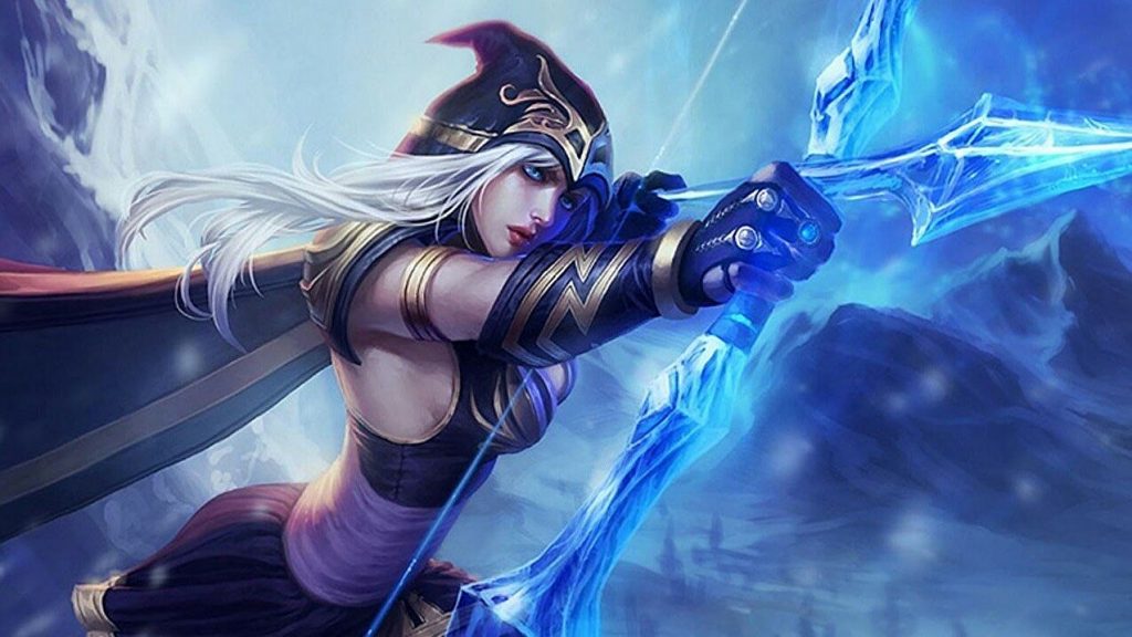 Ashe League Of Legends Cropped