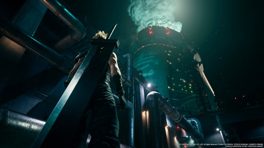 FF7 Remake Cloud reaktora baxır