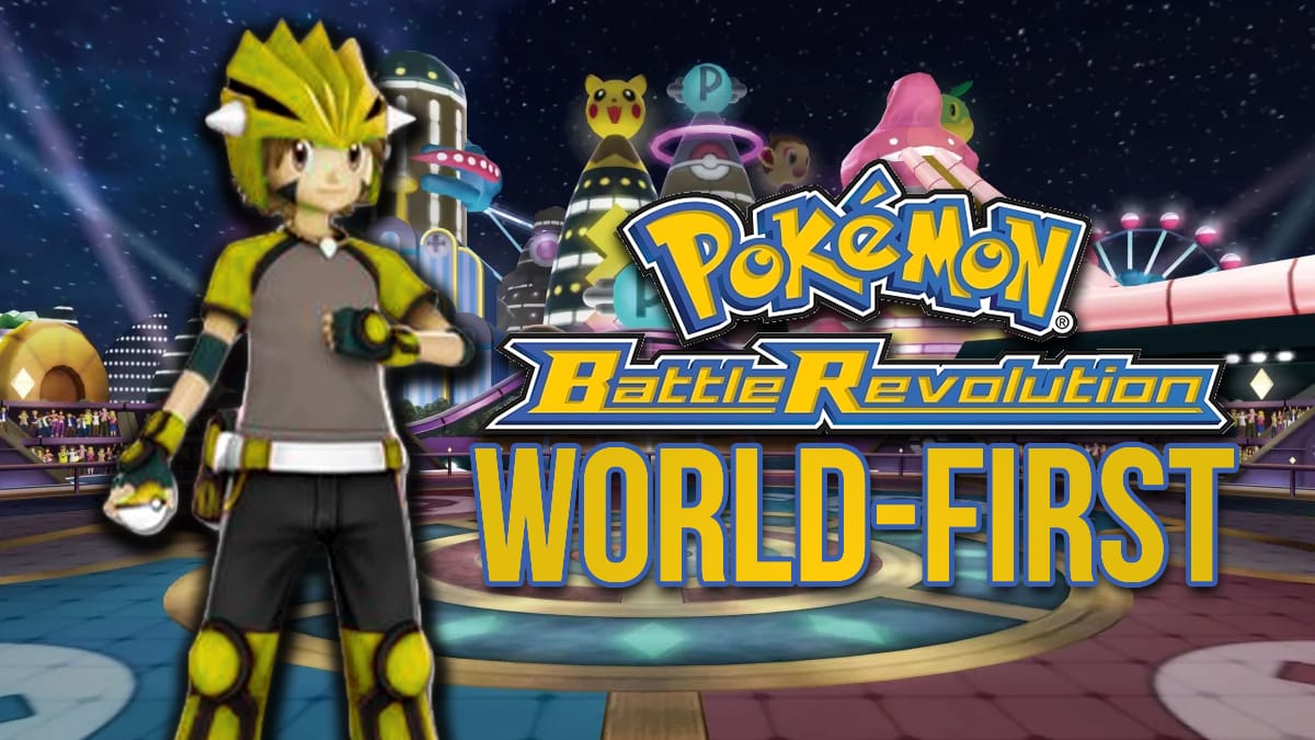 Wêreld Eerste Pokémon Battle Revolution blink kostuum
