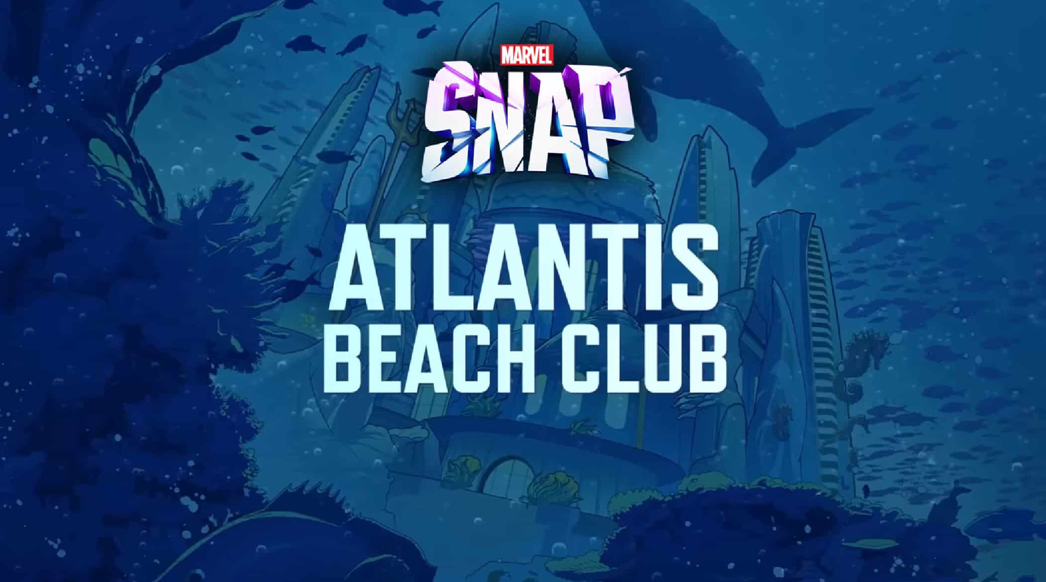 Karya seni Klub Pantai Marvel Snap Atlantis