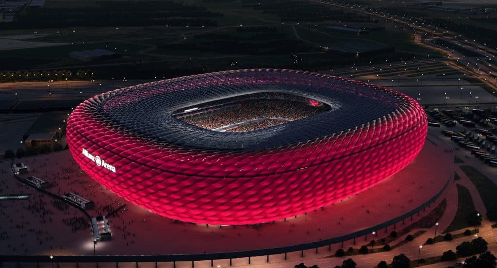 Bayern Munich's Allianz Arena in FIFA