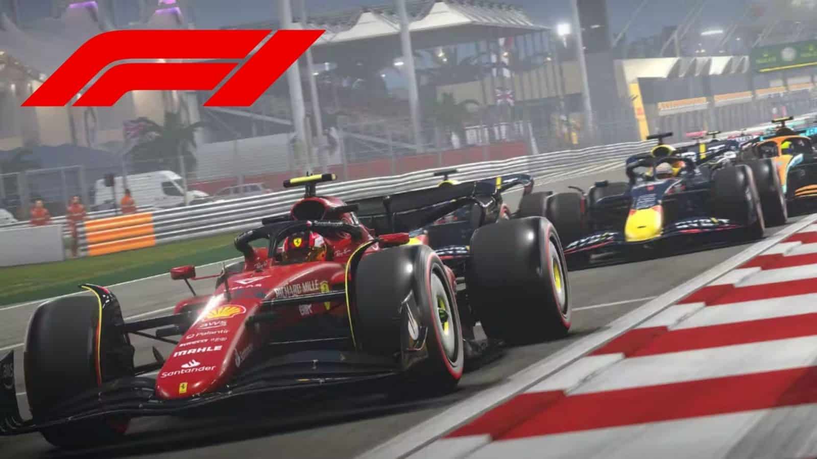 F1 2022 automobila na startnoj mreži