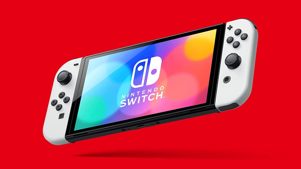 Nintendo Switch OLED მოდელის კონსოლი