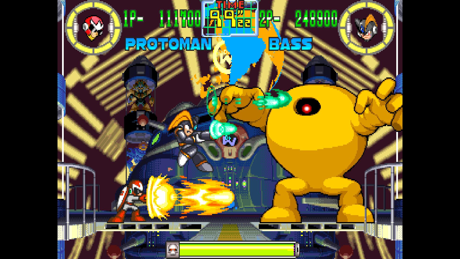 Capcom Arcade 2-р цэнгэлдэх хүрээлэн: Mega Man: The Power Battle дэлгэцийн агшин