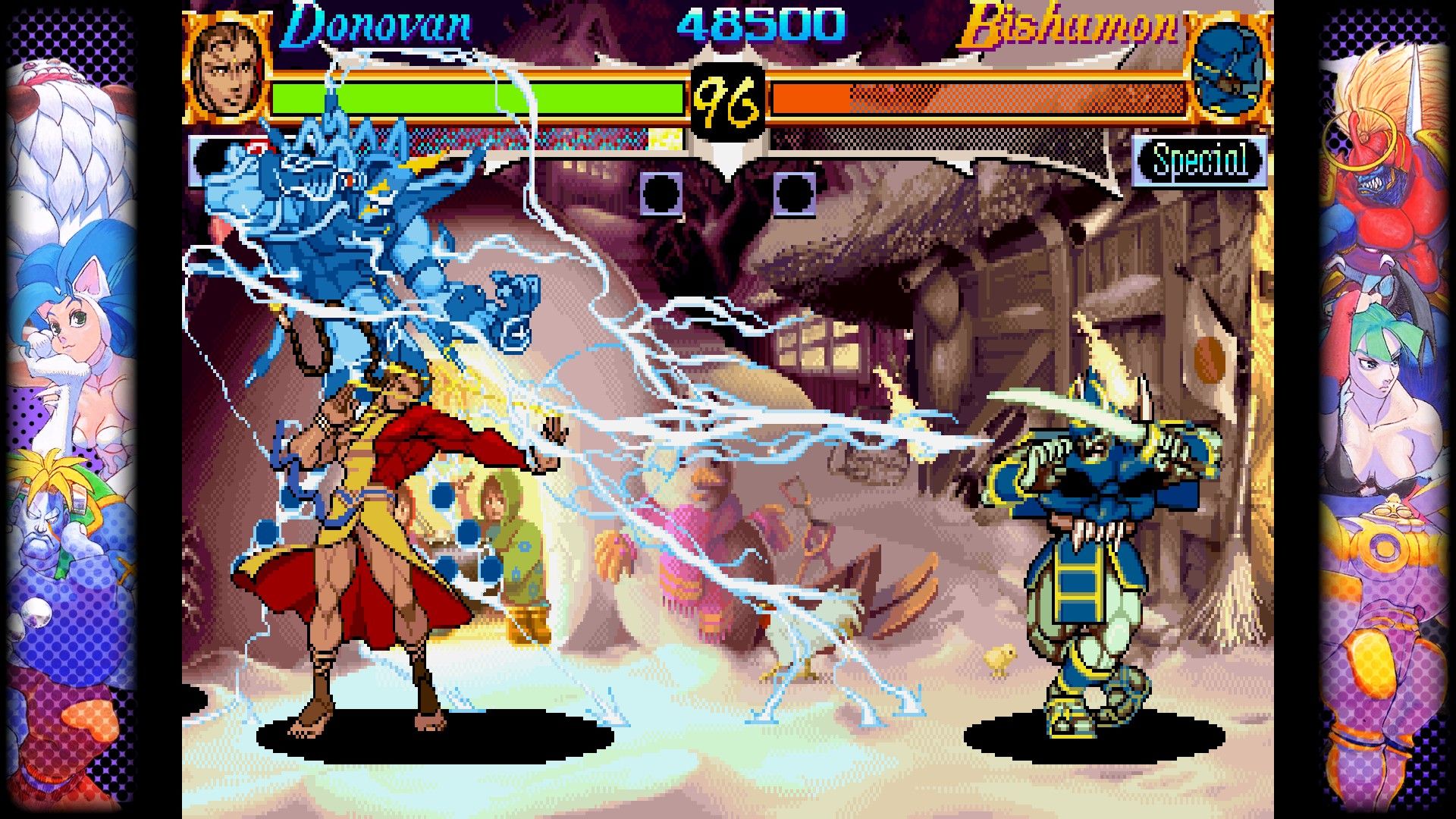 Екранна снимка на Capcom Fighting Collection