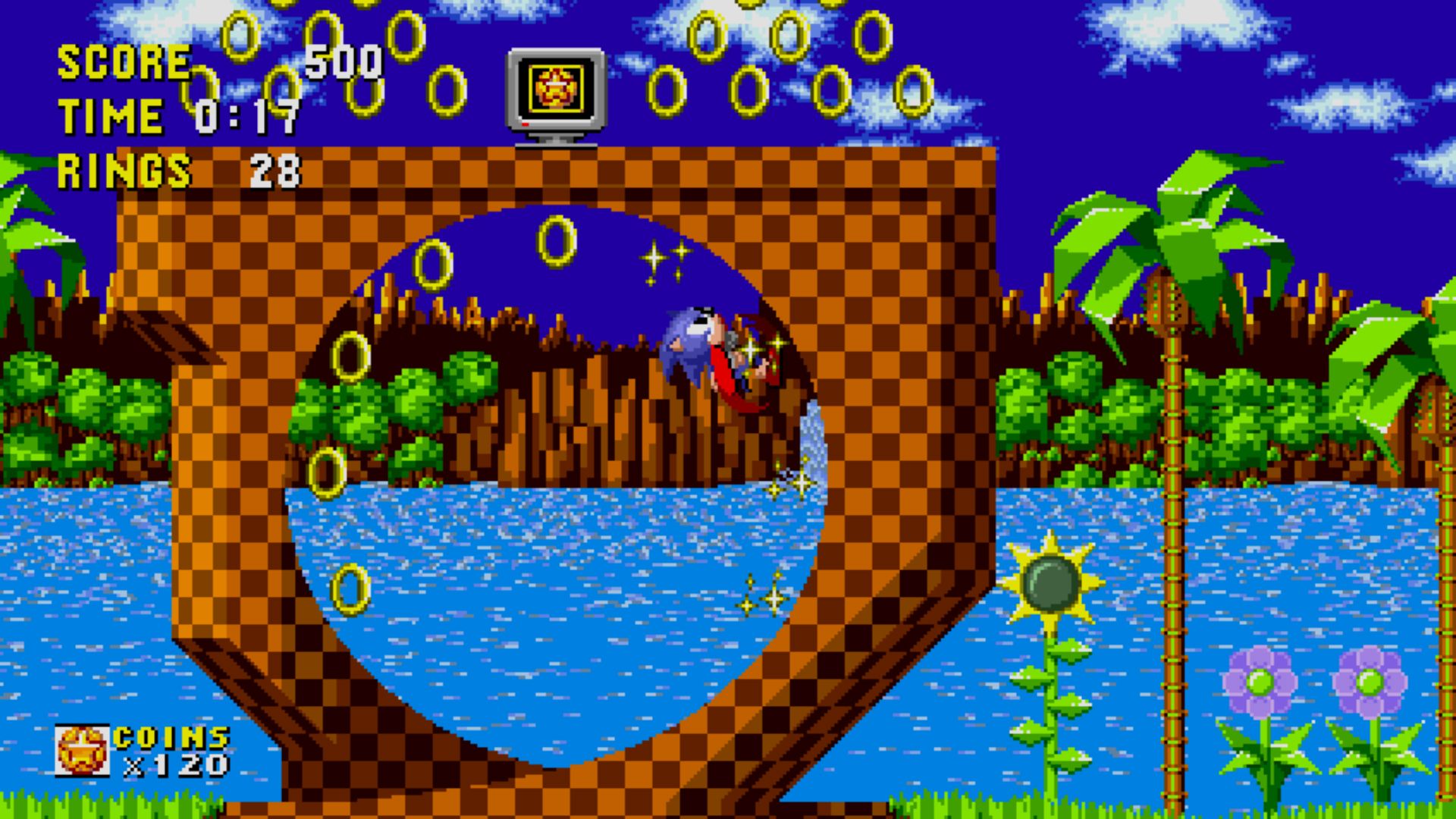 Sonic Origins skärmdump