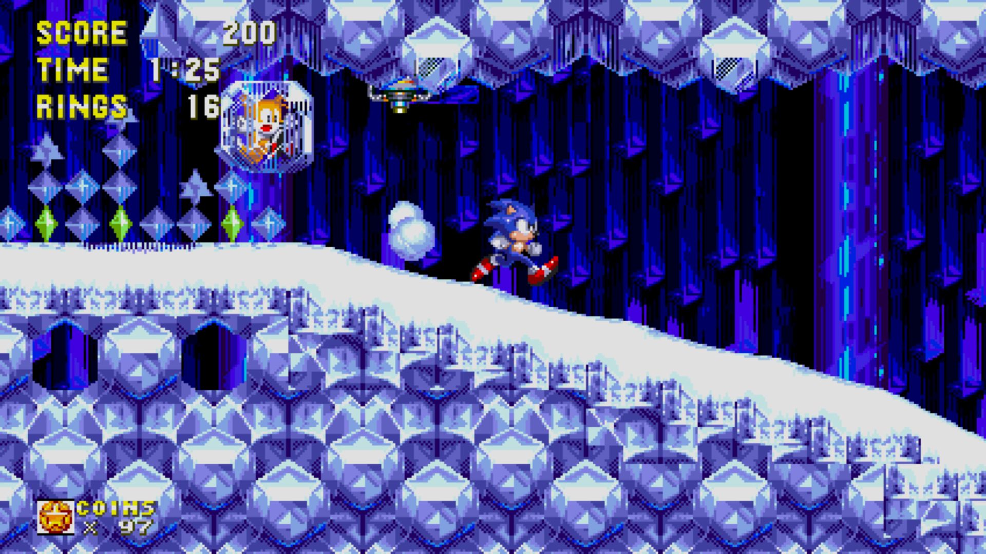 Capture d'écran de Sonic Origins