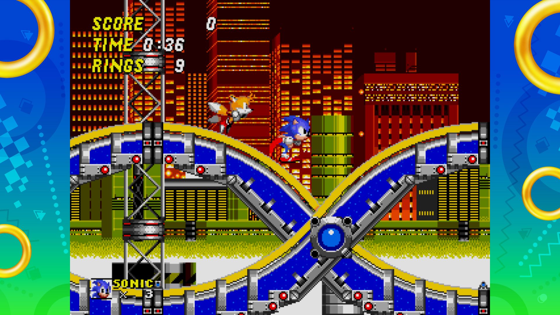 Sonic Origins skärmdump