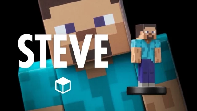 Стив Minecraft Amiibo 640x360.webp