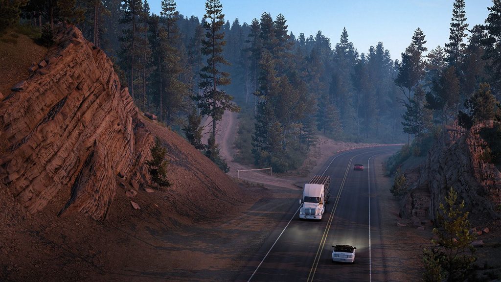American Truck Simulator Montana Screen