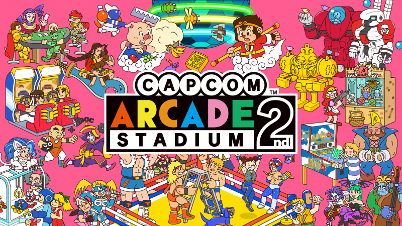 Capcom Arcade 2nd Stadium คีย์อาร์ต 1