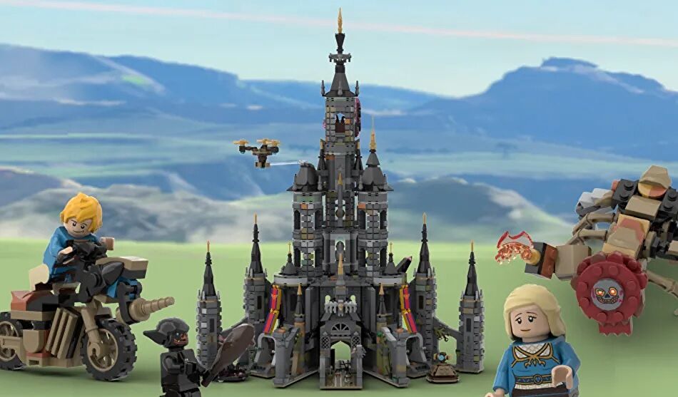 Lego Zelda Hyrule Castle 30th 1