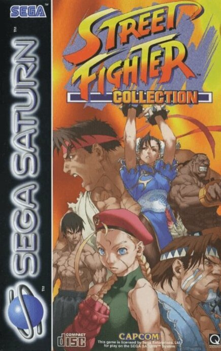 Street Fighter Collection Saturn