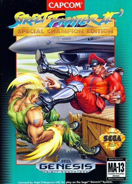 لعبة Street Fighter II Special Championship Edition NA