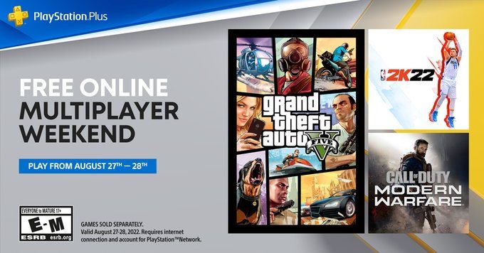 PlayStation Plus online multiplayer-weekend