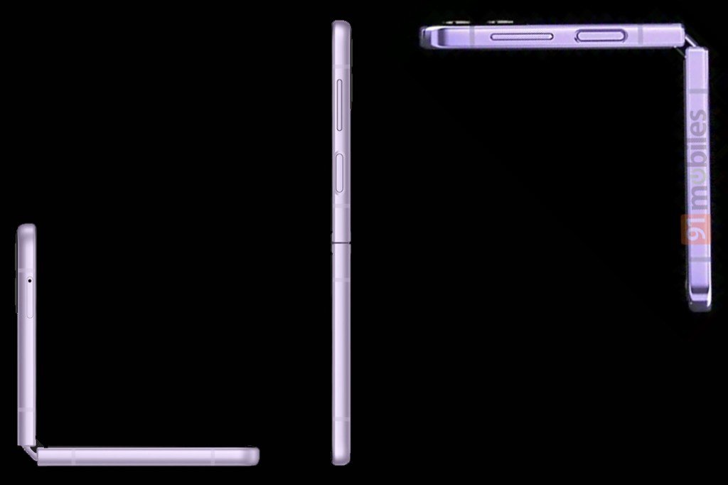 Samsung Galaxy Z Flip4 Official Rendering