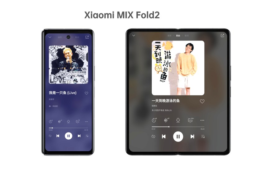 رندر Xiaomi MIX FOLD 2