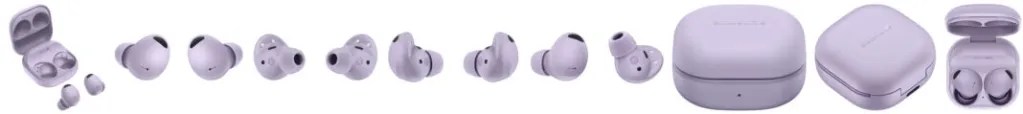 Samsung Galaxy Buds 2 Pro Official Renderings