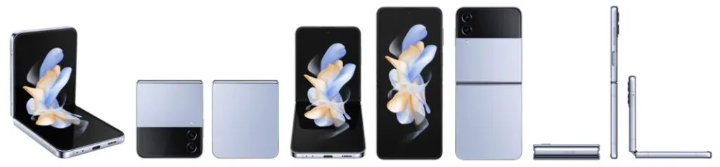 Samsung Galaxy Z Flip4 공식 렌더링
