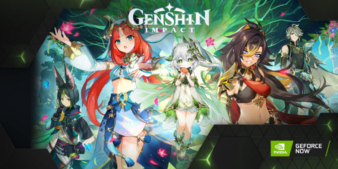 Genshin Impact 3.0 på GeForce NU