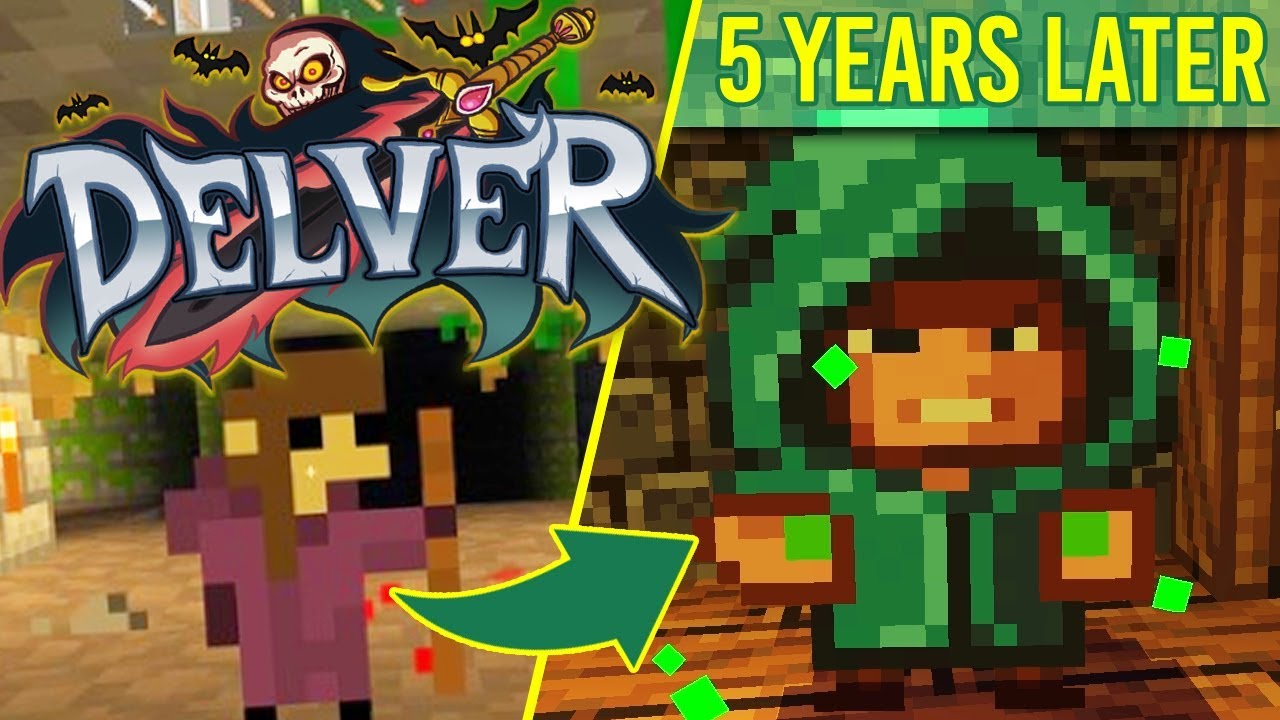 5 ÉVVEL KÉSŐBB – Delver (Roguelike Dungeon Crawler) – YouTube