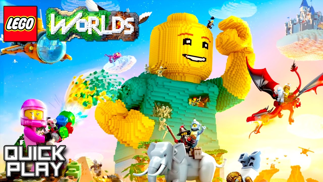 LEGO Worlds ഗെയിംപ്ലേ - ആദ്യ 20 മിനിറ്റ്! (ക്വിക്ക് പ്ലേ) - YouTube