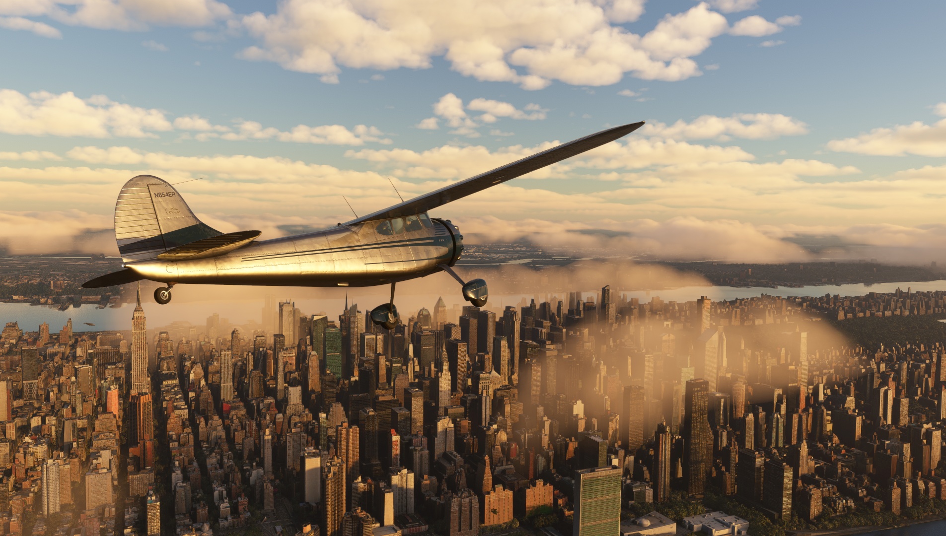 Microsoft Flight Simulator - Lokalna legenda VII: Cessna 195 Businessliner snimka zaslona